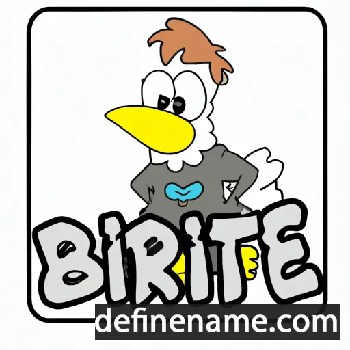 Birtie cartoon