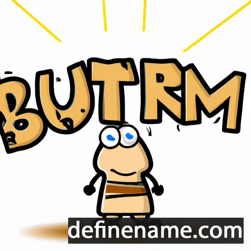 cartoon of the name Birtum