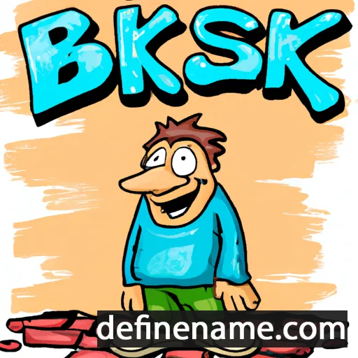 cartoon of the name Biserko