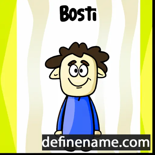 cartoon of the name Bisolt