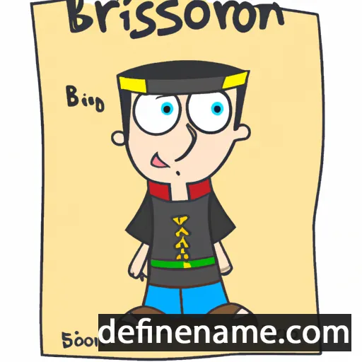 cartoon of the name Bissarion