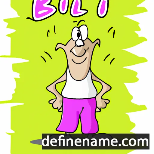 cartoon of the name Bital