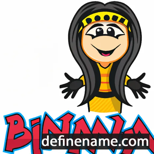 cartoon of the name Bit-na