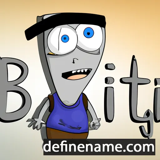 cartoon of the name Bit-yeoul