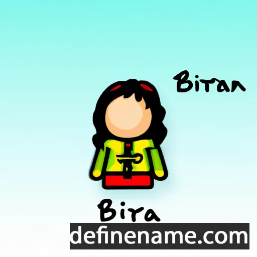 cartoon of the name Bitnara