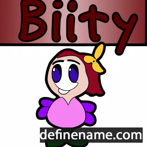 Bitty cartoon