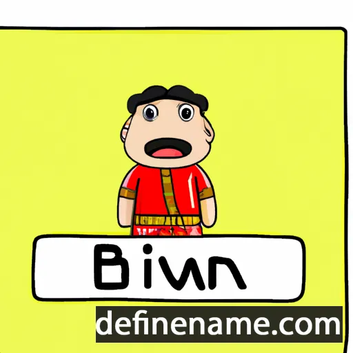 Biwan cartoon