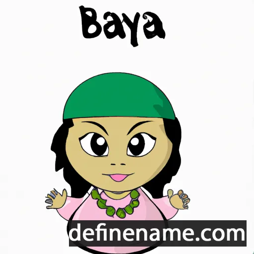 Biyaya cartoon