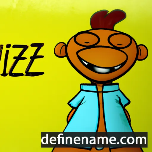 cartoon of the name Bizente