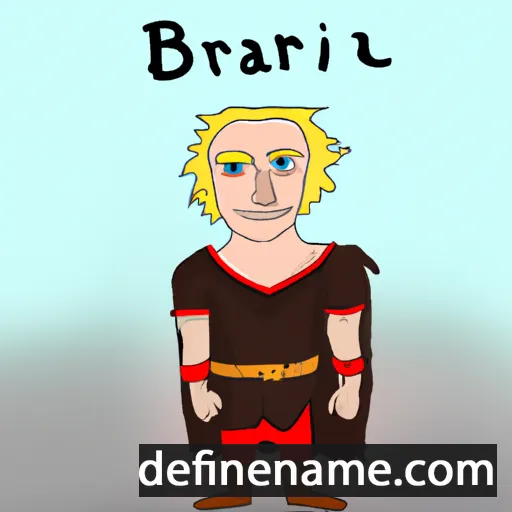 cartoon of the name Bjarnat