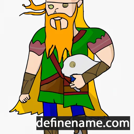 Bjarnhéðinn cartoon