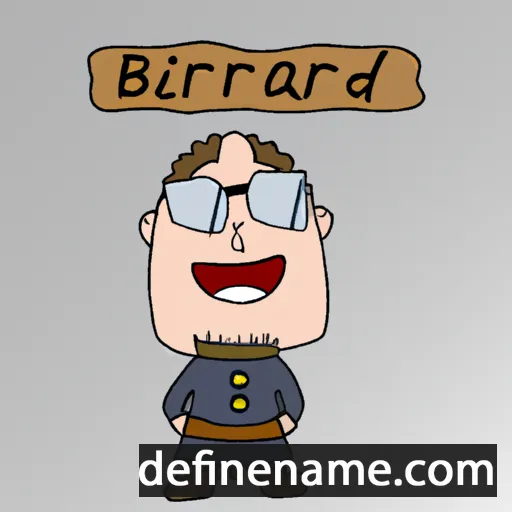 cartoon of the name Bjarnvarður