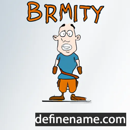 Bjartmey cartoon