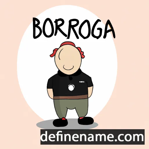 Bjørga cartoon