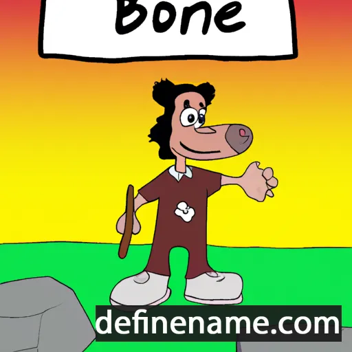 cartoon of the name Bjørne