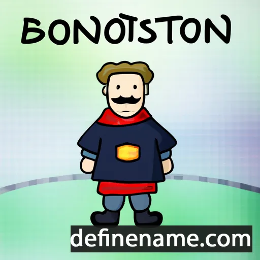 cartoon of the name Bjørnstein