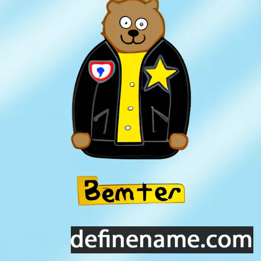 cartoon of the name Bjørnstjerne