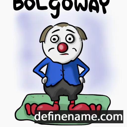 cartoon of the name Błogosław