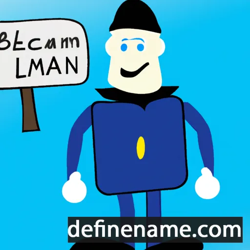 Blaecmann cartoon