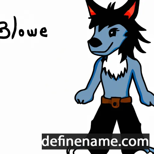 Blaecwulf cartoon