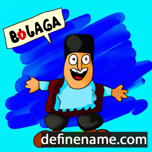 Blagoja cartoon