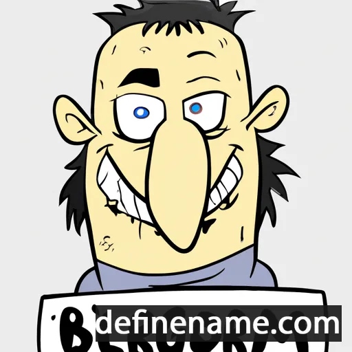 cartoon of the name Blagomir