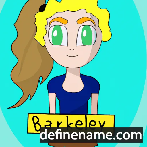 cartoon of the name Blakeley