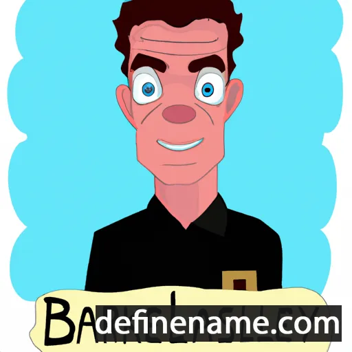 cartoon of the name Blakesley