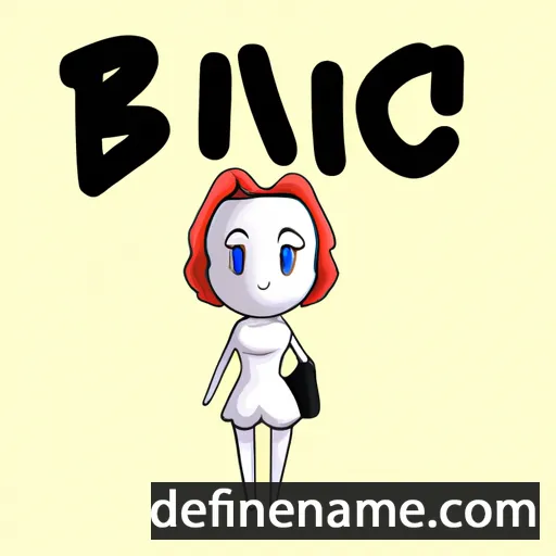 Blanc cartoon