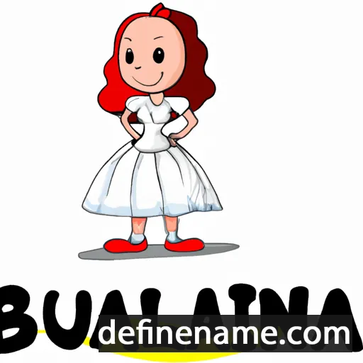 cartoon of the name Blanquina