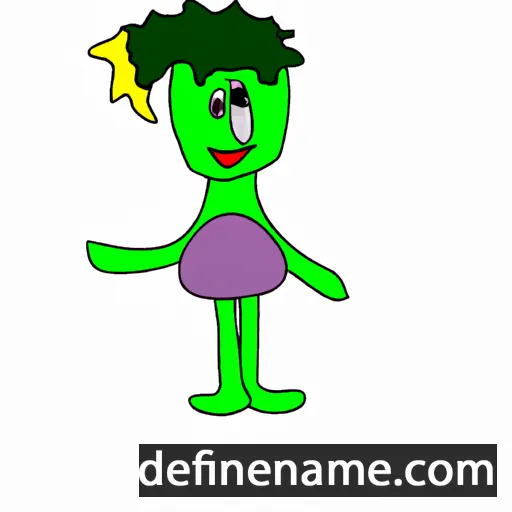 cartoon of the name Blanseflor