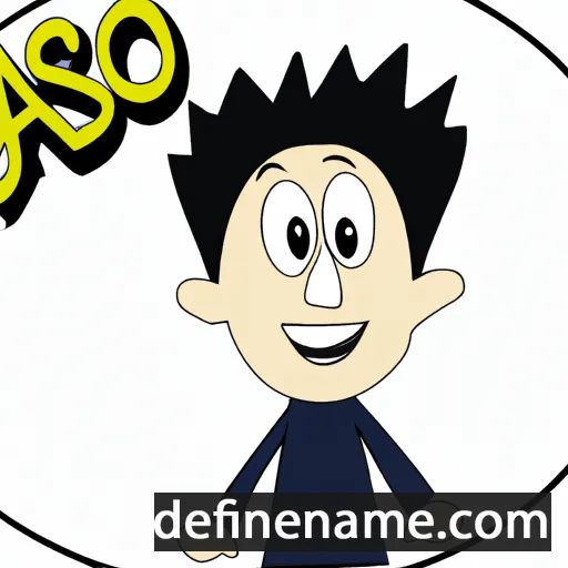 cartoon of the name Blasco