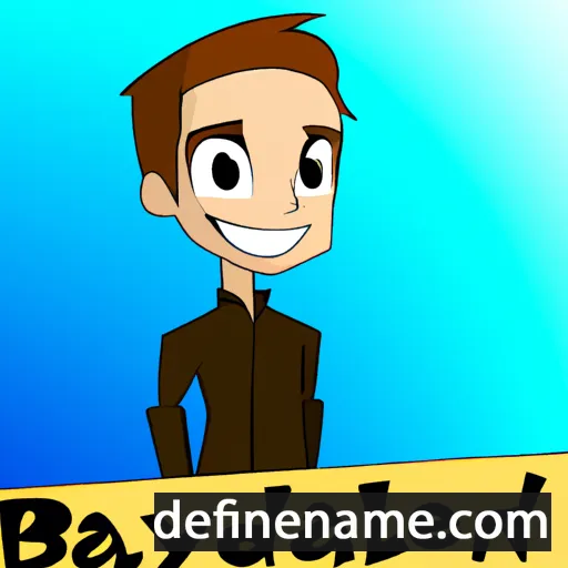 cartoon of the name Blayden