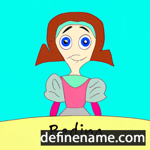 cartoon of the name Bledina