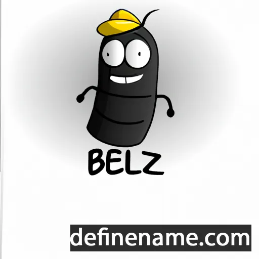 cartoon of the name Bleizen