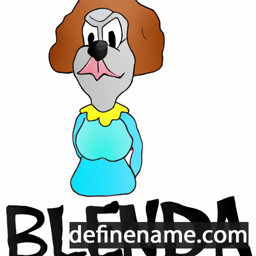 cartoon of the name Blenda