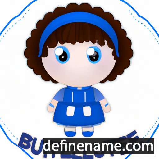 cartoon of the name Bleuette