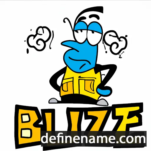 Blez cartoon