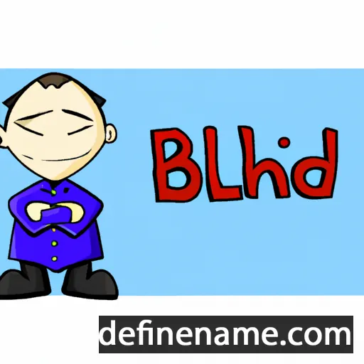 Blichild cartoon