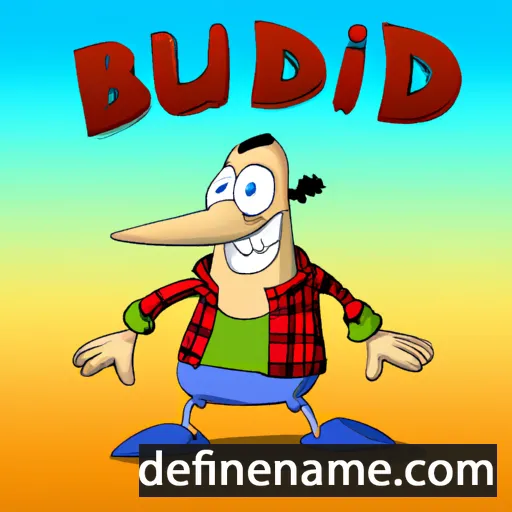 cartoon of the name Blictrud