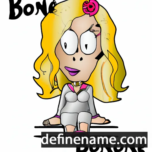 Blonnie cartoon