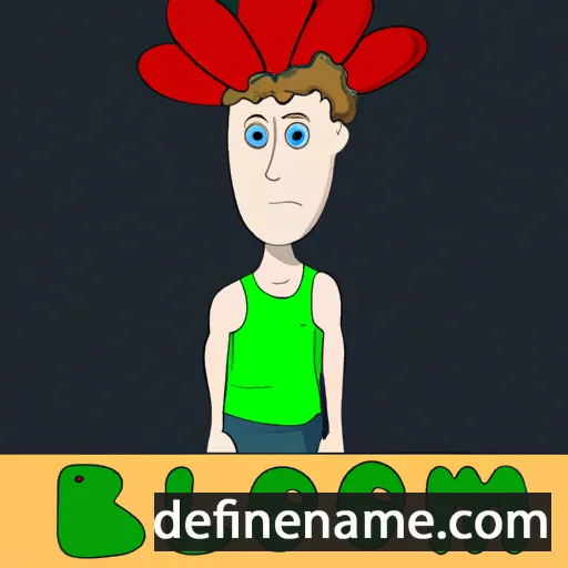 cartoon of the name Bloom