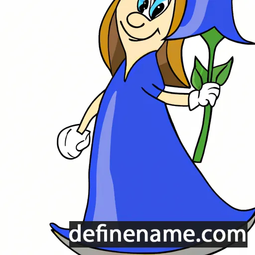 cartoon of the name Bluebell