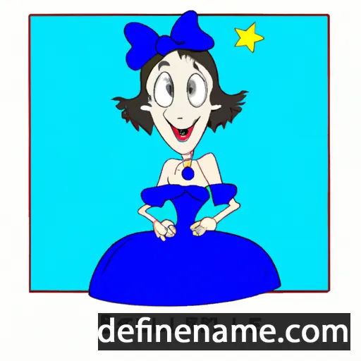 cartoon of the name Bluebelle