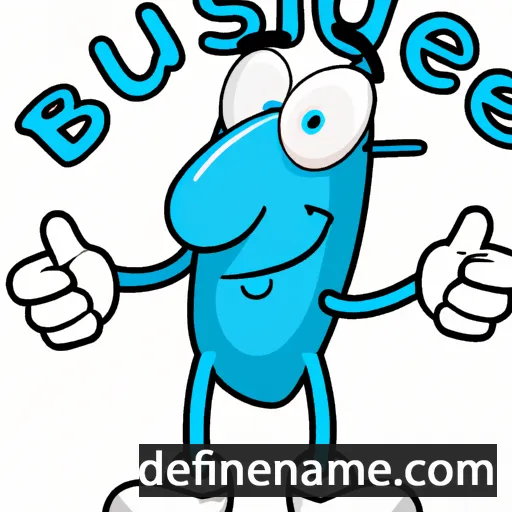 cartoon of the name Bluinse