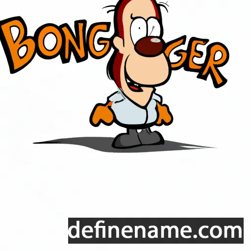 cartoon of the name Boanerges