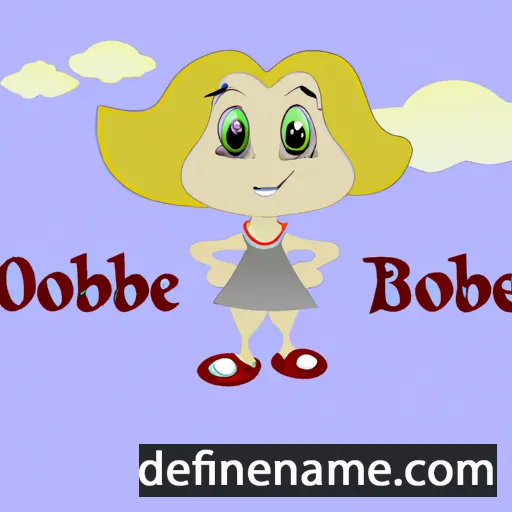 cartoon of the name Bobbiejo