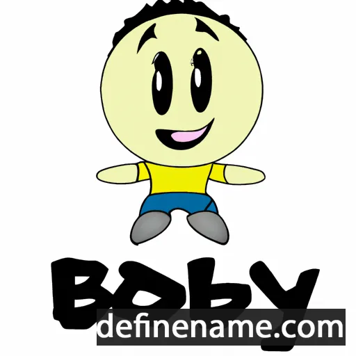 cartoon of the name Bobbye