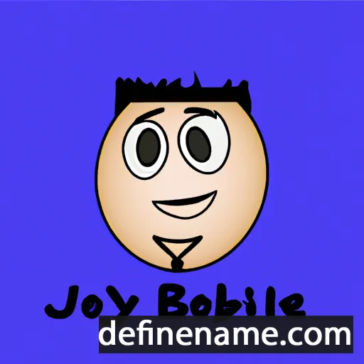 cartoon of the name Bobbyjo