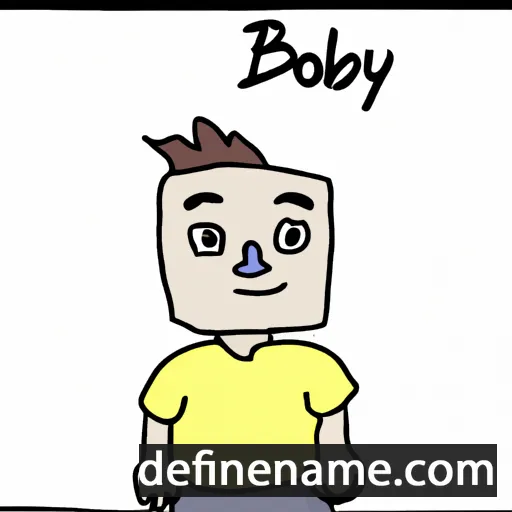 cartoon of the name Bobbyjoe